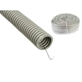 Труба гофр.ПВХ d 16 с зондом (100 м) ЮПИТЕР