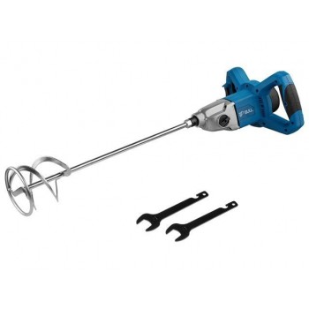 Миксер строительный BULL BM 1416 1600 Вт, 2 скор., M14, рег. об. + насадка