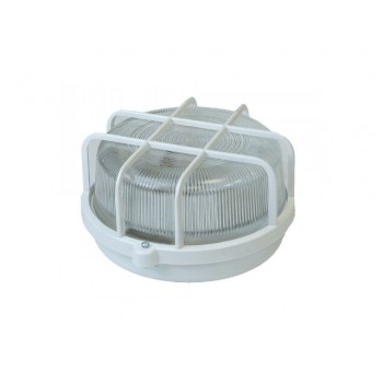 Светильник круг/белый/решетка, 60Вт, IP53 (НБП 01-60-003) Юпитер