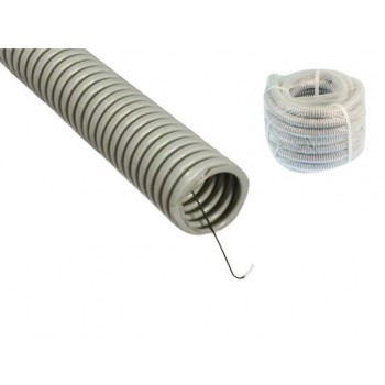 Труба гофр.ПВХ d 20 с зондом (10 м) ЮПИТЕР