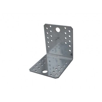 Уголок крепежный 90х100х100 мм  1.8 мм белый цинк STARFIX