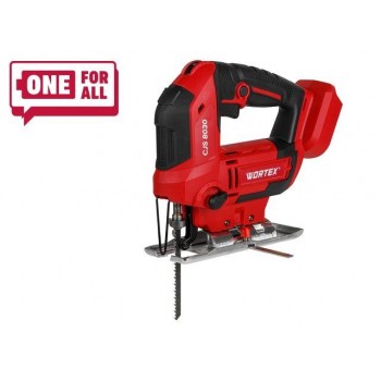 Аккум. лобзик WORTEX CJS 8030 в кор. ALL1 XLT SOLO 18 В, 500-3000 об/мин, 85 мм