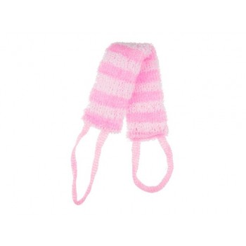 Мочалка банная MASSAGE-LINE "Махровая Мохнатая"