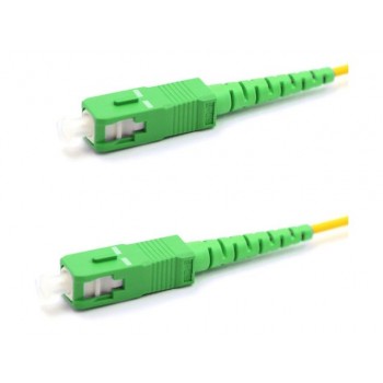 Патч-корд 20м оптический соединительный (SM), 9/125 (OS2), SC/APC-SC/APC, (Simplex), LSZH