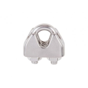 Зажим для троса М2, нерж.сталь (А4), DIN 741