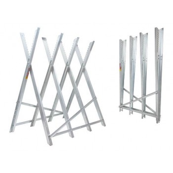 Козлы для распилки дров WORTEX SH 8379 830х830х790 мм, 100 кг макс. нагрузка