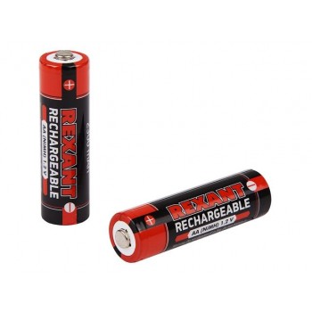 Аккумулятор тип  AA  "пальчиковый" 1.2В 2300мАч "REXANT" блистер 2 шт