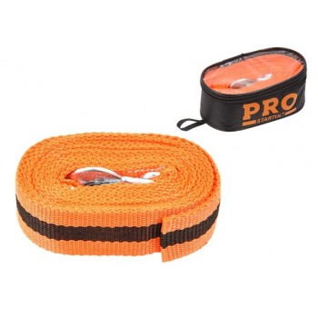 Трос буксировочный с крюками 5т, 4.5м PRO STARTUL