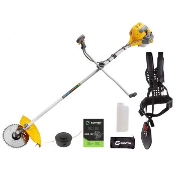 Мотокоса GUNTER MSG-192 с пильным диском и головкой
