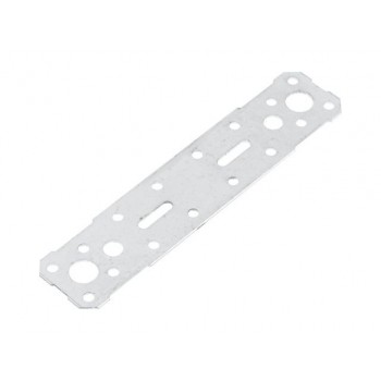 Пластина крепежная 180х40 белый цинк Цвiк
