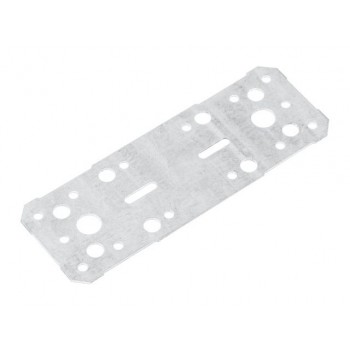 Пластина крепежная 180х65 белый цинк Цвiк