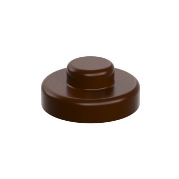 Колпачок для кровельного самореза т.коричн. (500 шт в пакете)