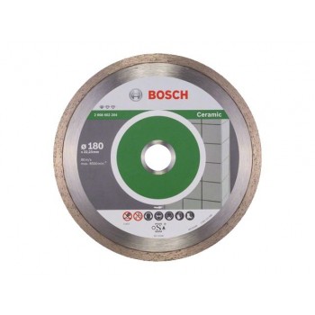 Алмазный круг 180х22 мм по керамике сплошн. STANDARD FOR CERAMIC BOSCH