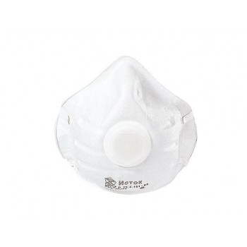 Респиратор (полумаска) Исток ИСТОК-1ФК формов. с клап. FFP2 (до 12 ПДК)