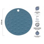 Коврик под горячее силиконовый, круглый, 17.5 х 0.2 см, BLUESTONE, PERFECTO LINEA