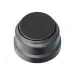 Выключатель 1 клав. (открытый, до 10А) черный, Ретро, BYLECTRICA