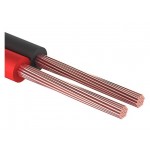 Кабель акустический ШВПМ 2х1,00 мм2 красно-черный (бухта 100 м) PROconnect