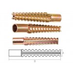 Дюбель для газосиликатных блоков 8х38 мм MUD (100 шт в карт. уп.) STARFIX