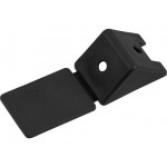 Уголок мебельный пласт. черный (100 шт в пакете) STARFIX