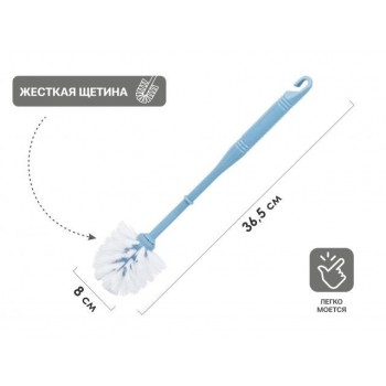 Ершик для унитаза, KLINKO, грозовое небо, PERFECTO LINEA