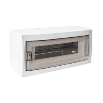Бокс пласт. 12 модулей наружный с крышкой IP 20, BYLECTRICA