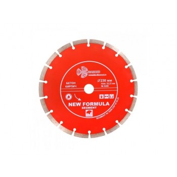 Алмазный круг 230х22,23мм по ж/бетону сегмент TRIO-DIAMOND