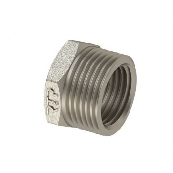 Футорка 1 1/2" нар. х 1" вн. никел., РТП