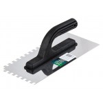 Гладилка нерж. 130х270мм зуб 8х8мм ВОЛАТ