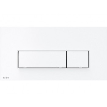 Кнопка для инсталляции (белый-мат), AlcaPlast