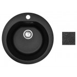 Мойка кухонная из искусственного камня GOLD черный 505х505 мм, AV Engineering