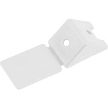 Уголок мебельный пласт. белый (4 шт в зип-локе) STARFIX