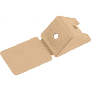 Уголок мебельный пласт. светло-бежевый (4 шт в зип-локе) STARFIX