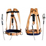 Удерживающая привязь УП-2Д+Строп В (канат)+а (амортизатор) (р-р L)