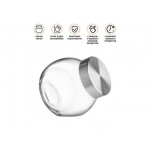 Банка для сыпучих продуктов стеклянная 180 мл, серия Wella (Вэлла)  PERFECTO LINEA