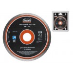 Алмазный круг 125х22 мм по керамике сплошн.ультратонкий GEPARD