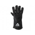 Краги спилковые пятипалые усиленные(на подкладке из х/б и флиса) р-р 11/XXL, JetaSafety