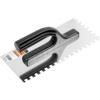 Гладилка нерж. 130х270мм зуб 8х8мм STARTUL MASTER (ST1050-28)