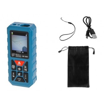 Дальномер лазерный BULL LM 1001 в кор. 2Х зум камера, 0,08 – 100 м, +- 1,5 мм