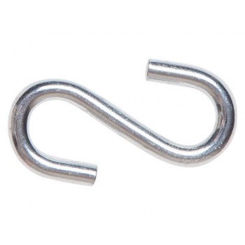 Крючок S-образный металлический 3 мм (100 шт в пакете) STARFIX