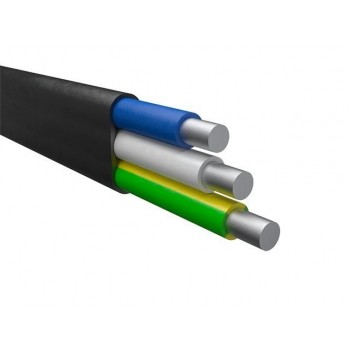 Кабель АВВГ-П 3х4,0 (бухта 100м) Ч БелРосКабель