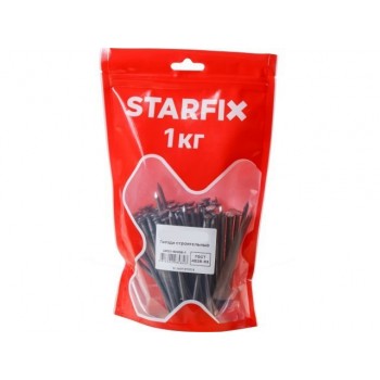 Гвозди строительные 2.0х40 мм ГОСТ 4028-63 (1 кг в дой-паке) STARFIX