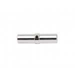 Cоединитель труб с кольцом, хром STARFIX