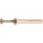 Дюбель-гвоздь 6х40 мм нейлон потай (10 шт в зип-локе) STARFIX