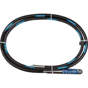 Вал гибкий 4 м в сборе с вибронаконечником 48 мм для вибратора BULL PCV 6026