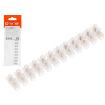 Зажим винтовой ЗВИ-10А (10мм2) 12 пар ПЭ Юпитер