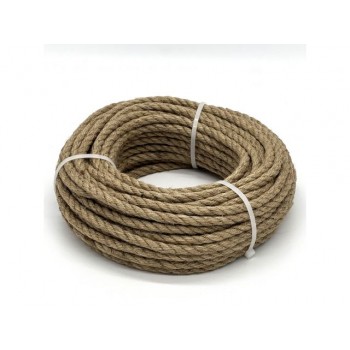 Веревка джутовая 6 мм 20 м STARFIX