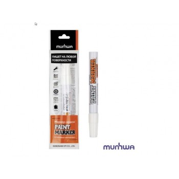 Маркер-краска промышленный белый MUNHWA INDUSTRIAL