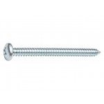 Шуруп 2.9х9.5 мм полусф. головка, белый цинк, острый, DIN 7981 (2000 шт в карт. уп.) STARFIX