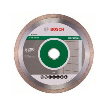 Алмазный круг 200х25.4 мм по керамике сплошн. BEST FOR CERAMIC BOSCH