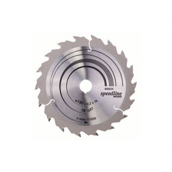 Диск пильный 130х16 мм 18 зуб. по дереву SPEEDLINE WOOD BOSCH